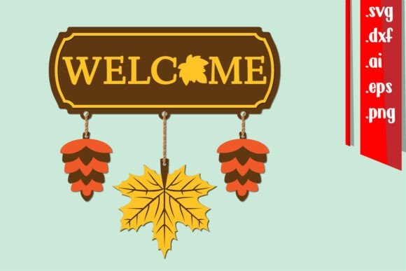 Download Fall Wall Decor Fall Decor Welcome Sign - Wall decor Collection