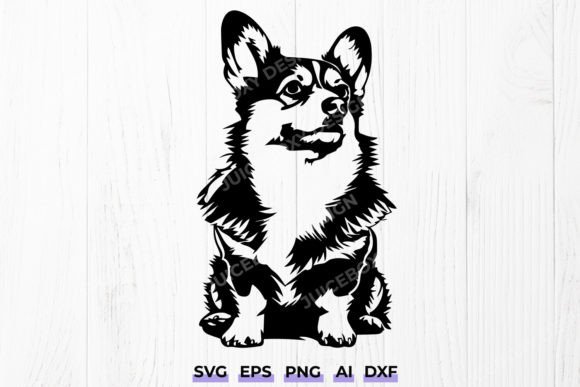 Download Corgi Dog Silhouette SVG - Cricut File - Silhouette Collection