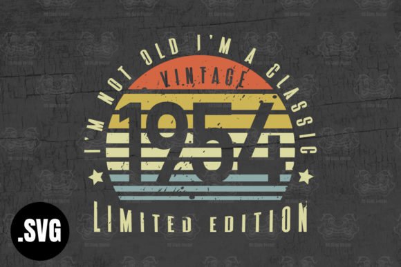 Download Vintage 1954 I'm Not Old I'm a Classic - Classic Collection