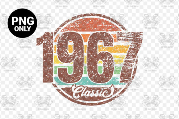 Download Classic 1967 Birthday Sublimation Png - Classic Collection