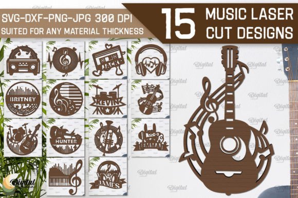Download Music Wall Decor Laser Cut Bundle - Wall decor Collection