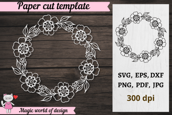 Download Leaf Flower and Wreath Cricut SVG - Flower Collection