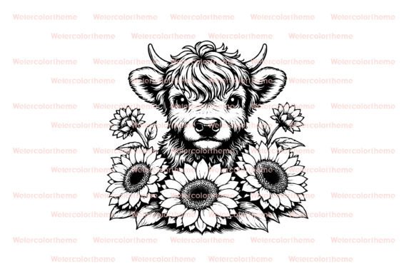 Download Sunflower Floral Design Line Art Cut - Flower Collection
