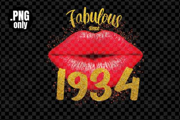 Download Fabulous Since 1934, Sexy Lip Png - 1934 Collection